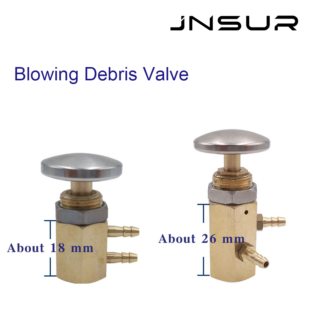 Dental Chair Unit - Jnsur ที่เป่าเศษวาล์วควบคุมเท้าอุปกรณ์เสริมเก้าอี้ทันตกรรมวัสดุสวิทช์เหยียบเท้าวงกลม
