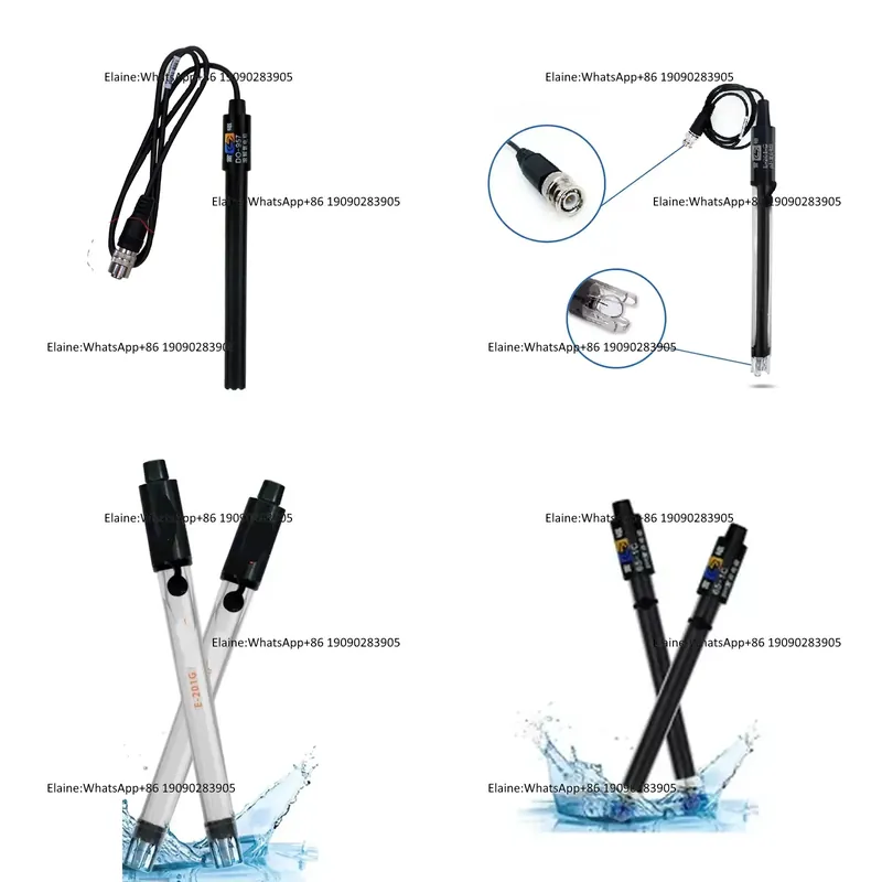 Ph Meter - หัววัด REX สำหรับเครื่องวัดค่า pH แบบดิจิตอลในห้องปฏิบัติการ พร้อมขั้วต่อ