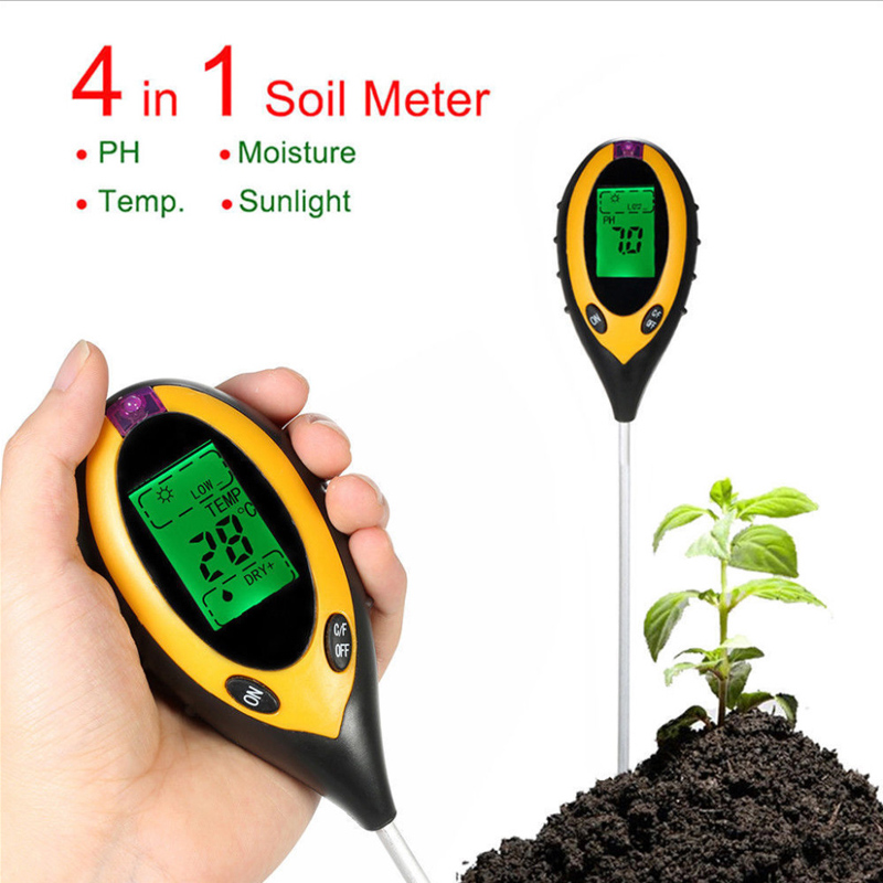 Ph Meter - เครื่องวัดค่า pH ดินแบบ LCD รุ่นใหม่ ปี