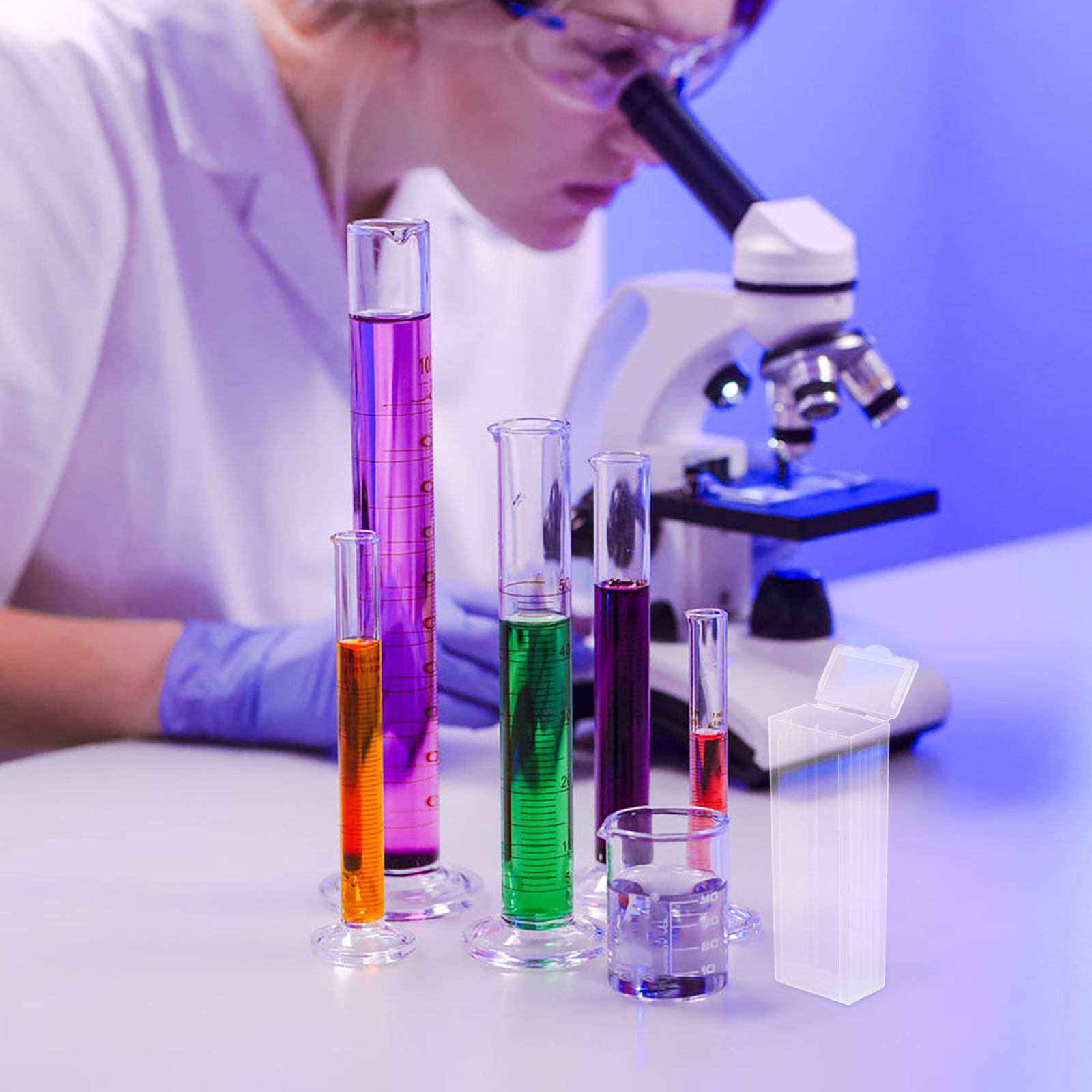 กล่องเก็บสไลด์ 5 ชิ้น สำหรับห้ - Pathology Slide Storage บทวิจารณ์และราคา