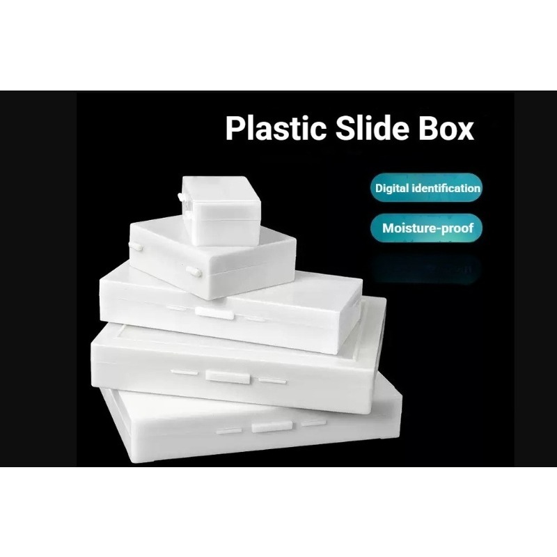 กล่องเก็บสไลด์ไมโครสโคปแบบมีหั - Pathology Slide Storage บทวิจารณ์และราคา