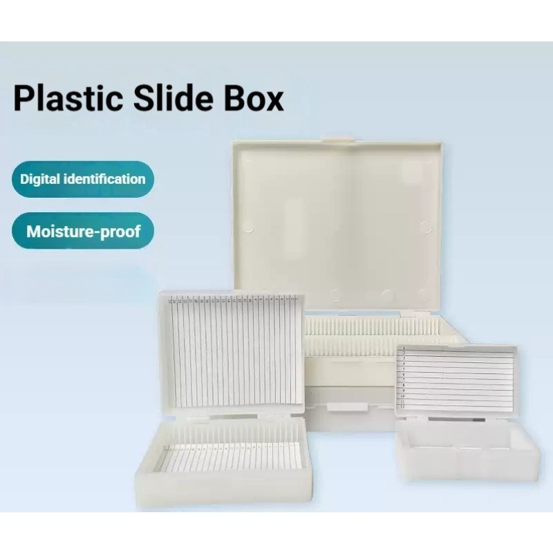 กล่องเก็บสไลด์ไมโครสโคปแบบมีหั - Pathology Slide Storage บทวิจารณ์และราคา
