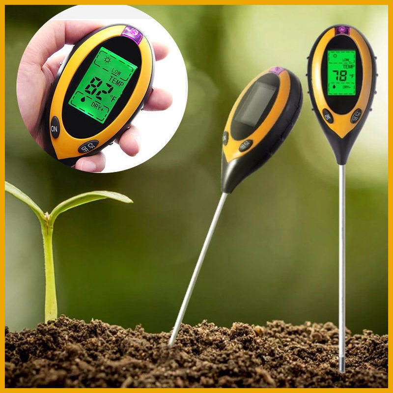 เครื่องวัดค่า pH ดินแบบ LCD รุ - Ph Meter บทวิจารณ์และราคา