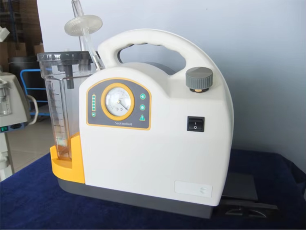 เครื่องดูดเสมหะแบบพกพา แรงดูดส - Suction Machine Medical บทวิจารณ์และราคา