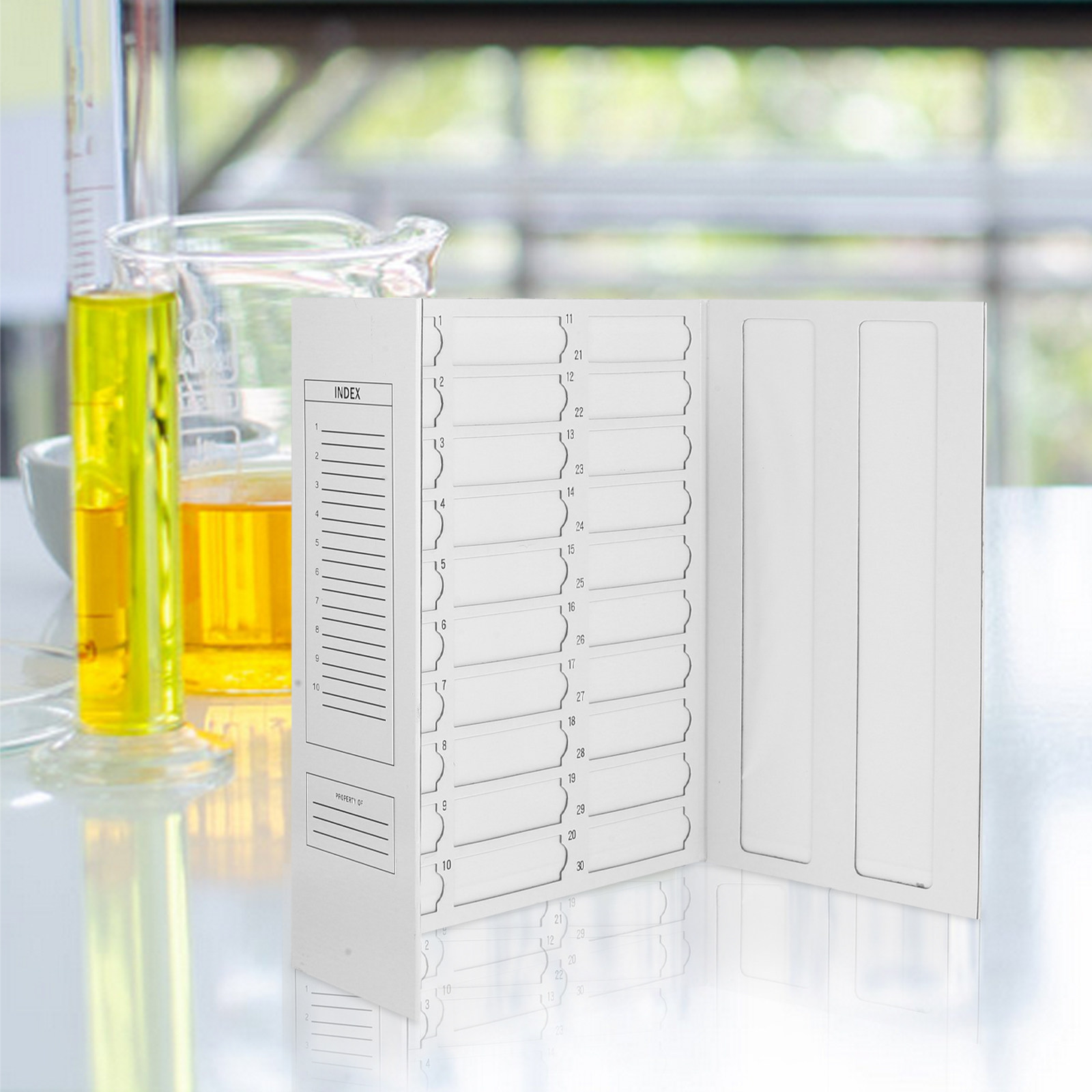 แผ่นเก็บสไลด์ไมโครสโคป แผ่นรอง - Pathology Slide Storage บทวิจารณ์และราคา