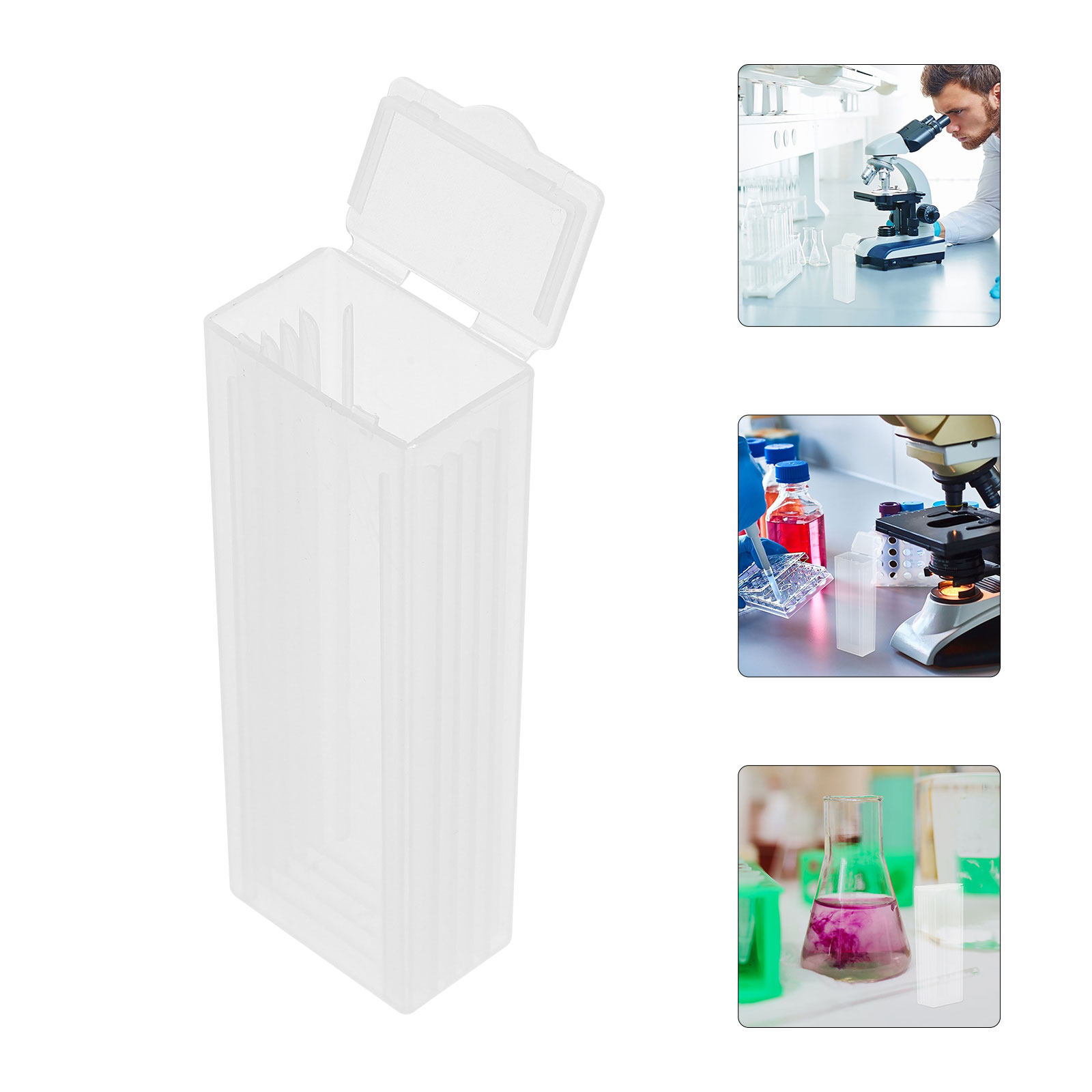 กล่องใส่สไลด์ 5 ชิ้น สำหรับห้อ - Pathology Slide Storage บทวิจารณ์และราคา